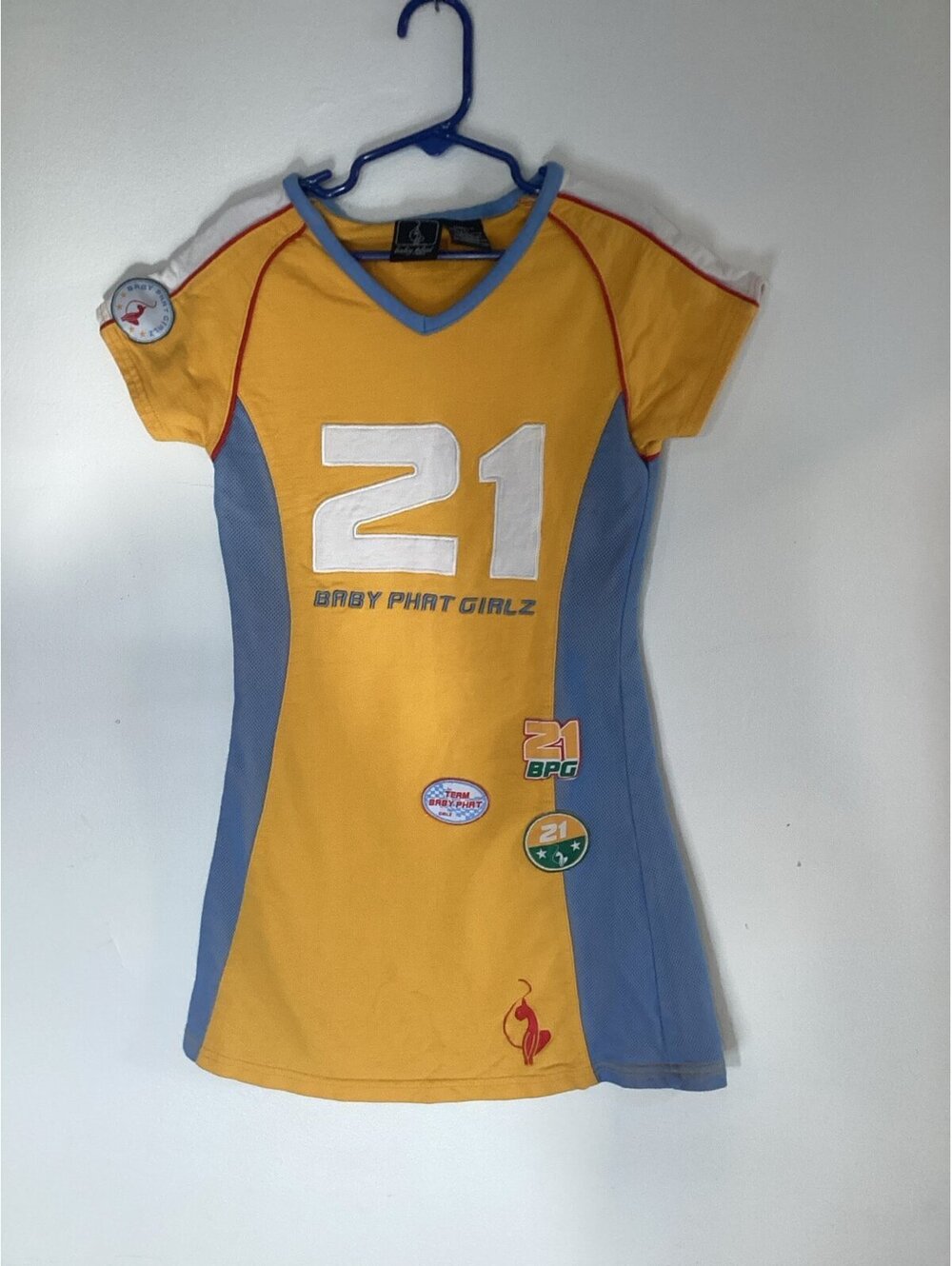 Y2K Baby Phat Girlz. Jersey dress